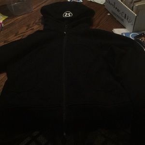 PRE MOVING SALE Black scuba hoodie